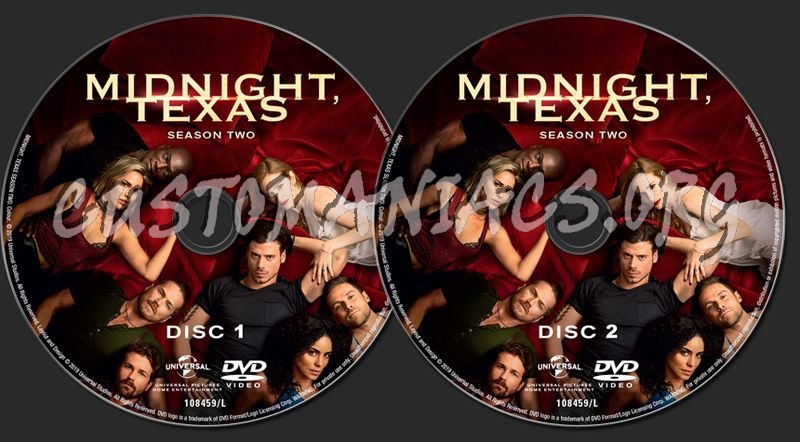 Midnight Texas Season 2 dvd label
