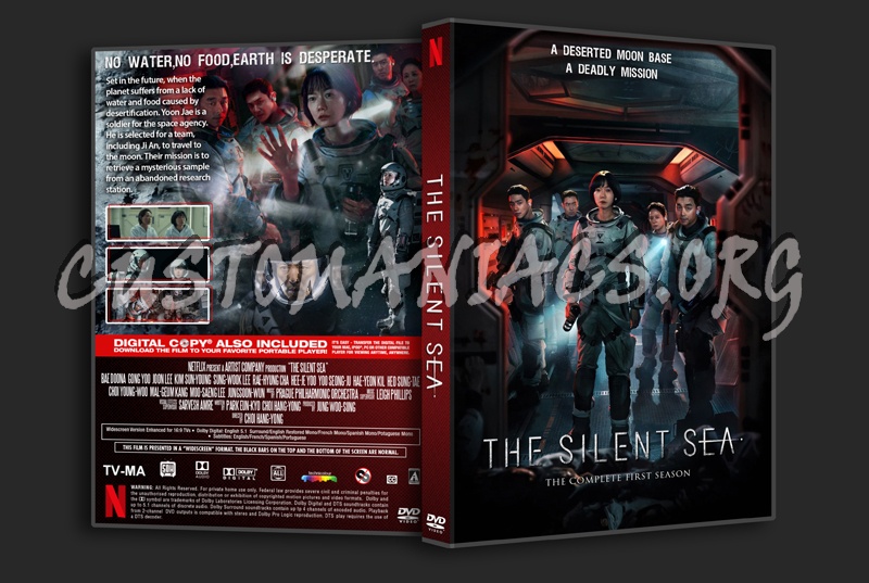 The Silent Sea Season 1 dvd cover