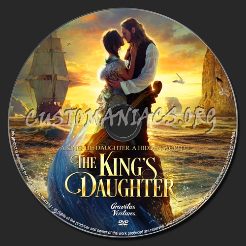 The King's Daughter dvd label