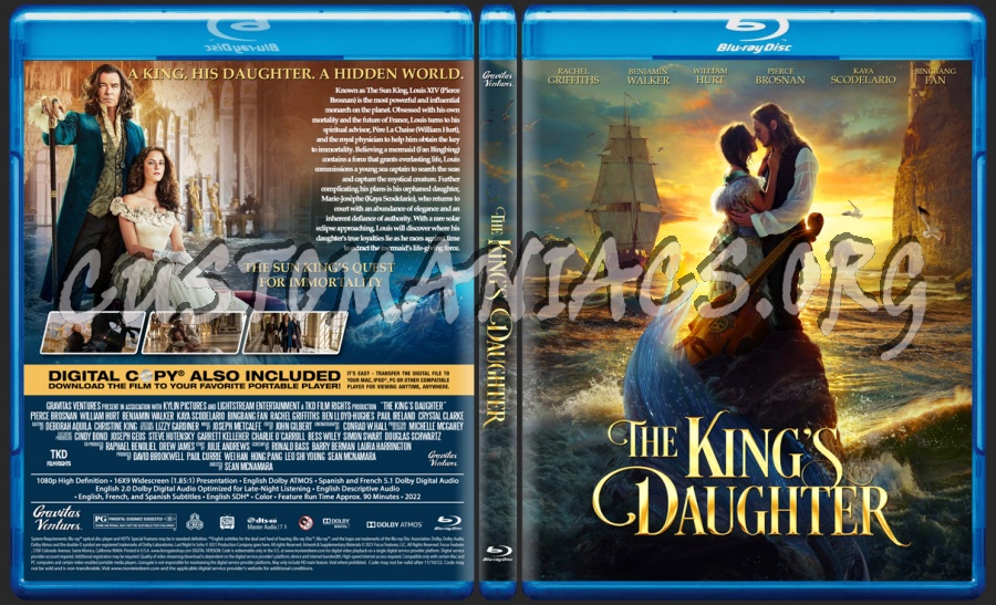 The King's Daughter blu-ray cover