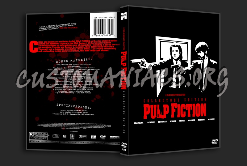 Pulp Fiction dvd cover