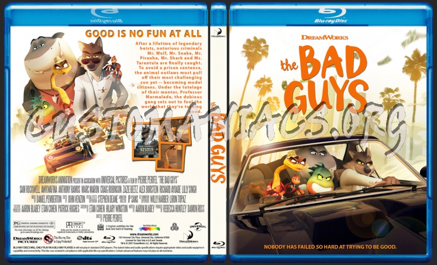 The Bad Guys blu-ray cover