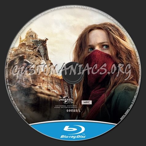 Mortal Engines blu-ray label