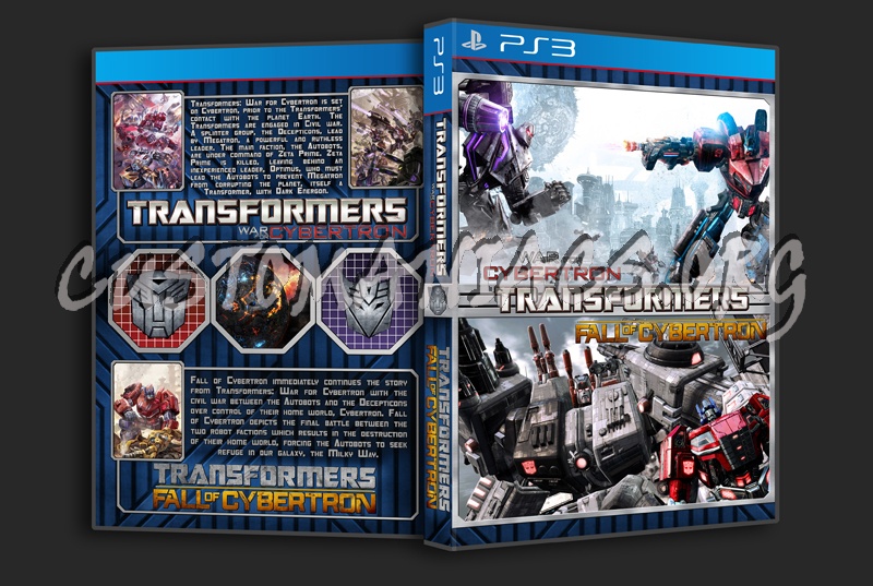 Transformers Collection (PS3) dvd cover