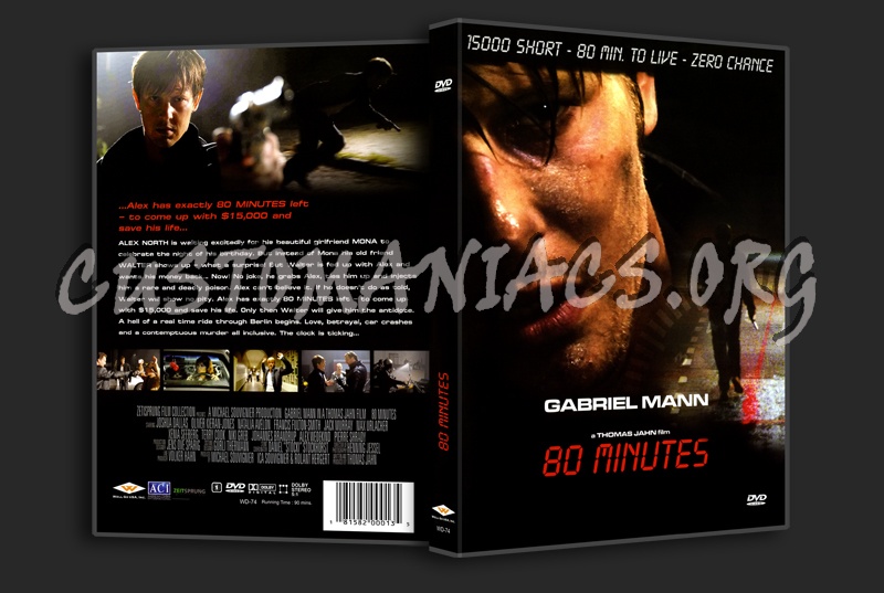 80 Minutes dvd cover