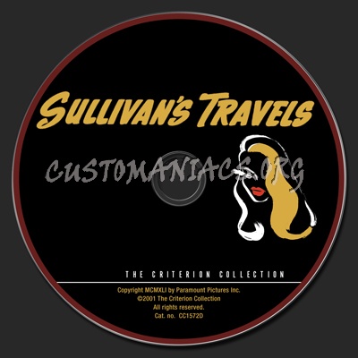 118 Sullivan's Travels dvd label