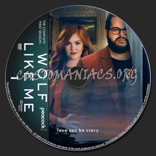 Wolf Like Me Season 1 dvd label