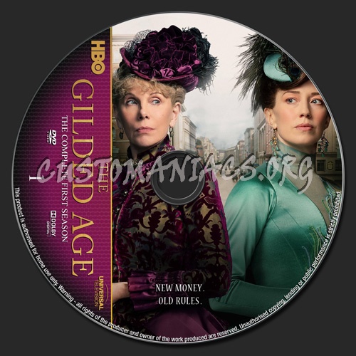 The Gilded Age Season 1 dvd label