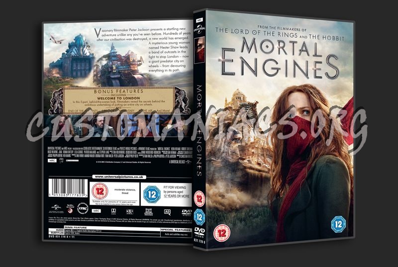 Mortal Engines dvd cover