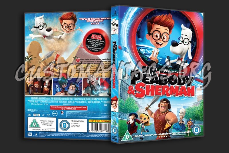 Mr Peabody & Sherman dvd cover