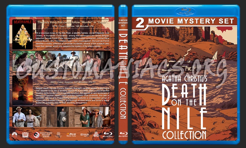 Death on the Nile Collection blu-ray cover