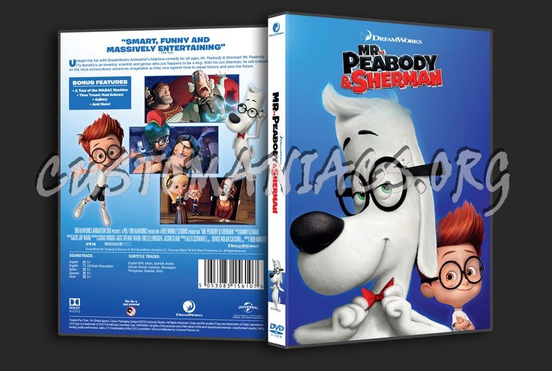 Mr Peabody & Sherman dvd cover