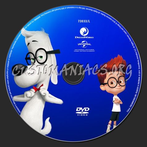 Mr Peabody & Sherman dvd label