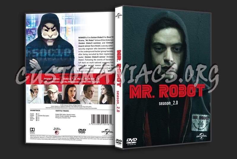 Mr Robot Season 2 dvd cover