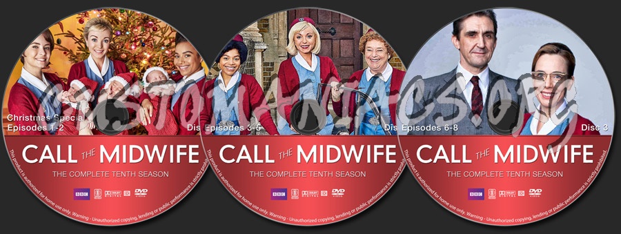 Call The Midwife - Season 10 dvd label
