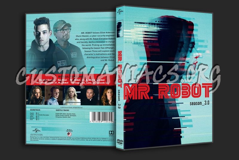 Mr Robot Season 3 dvd cover