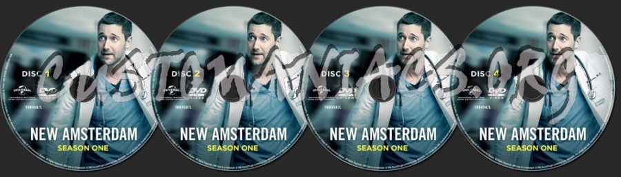 New Amsterdam Season 1 dvd label