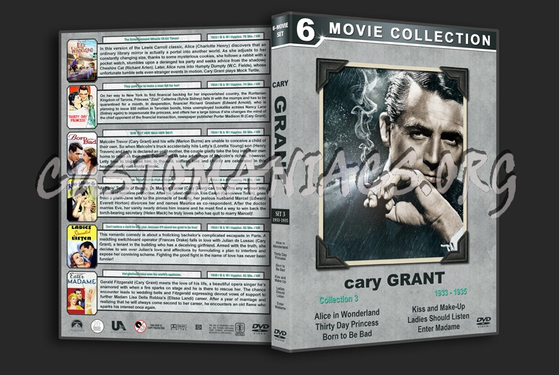Cary Grant Film Collection - Set 3 (1933-1935) dvd cover