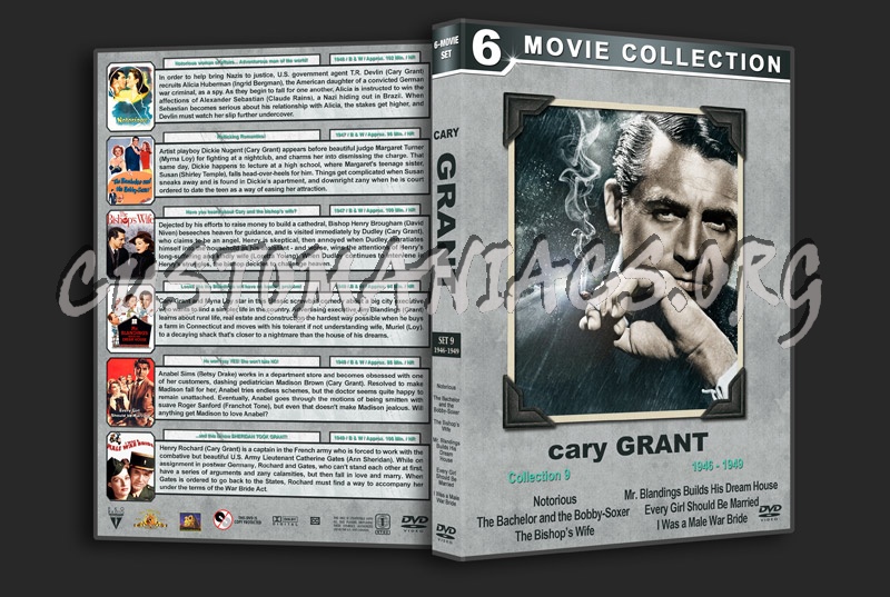 Cary Grant Film Collection - Set 9 (1946-1949) dvd cover
