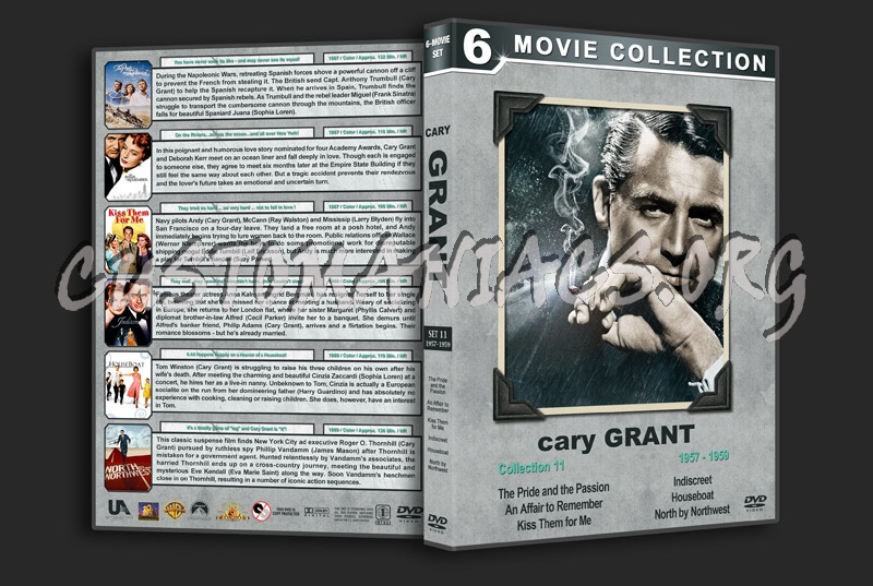 Cary Grant Film Collection - Set 11 (1957-1959) dvd cover
