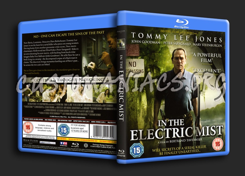 In The Electric Mist blu-ray cover