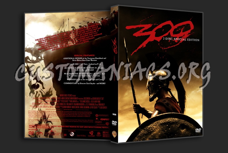 300 (2-Disc Special Edition) dvd cover
