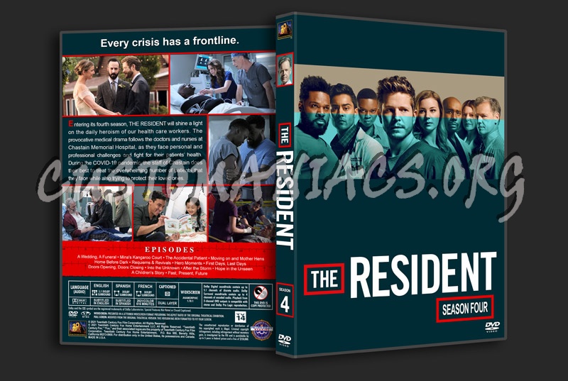The Resident - Season 4 dvd cover