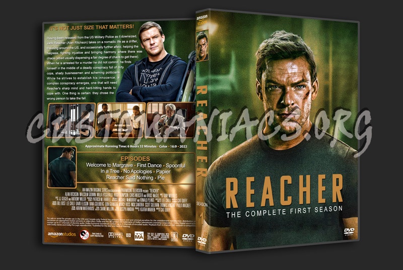 Reacher - Season 1 dvd cover