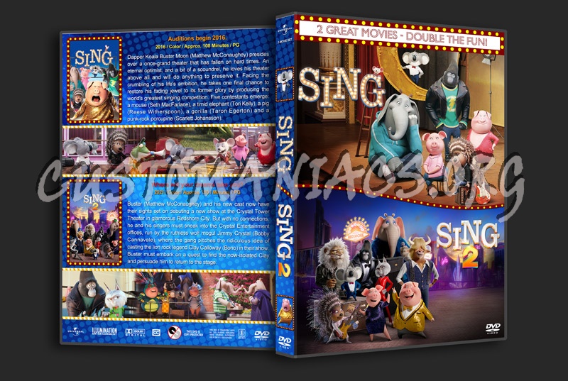 Sing Double Feature dvd cover