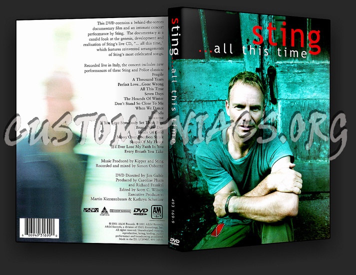 Sting - All This Time dvd cover