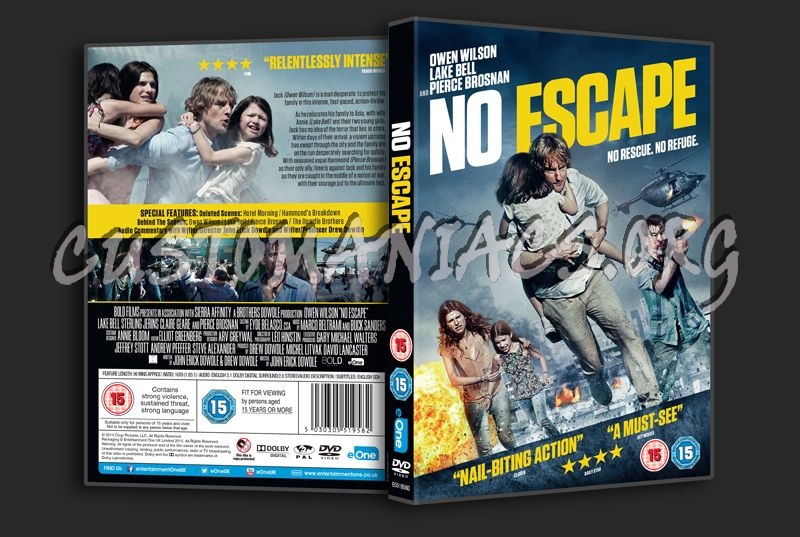 No Escape dvd cover