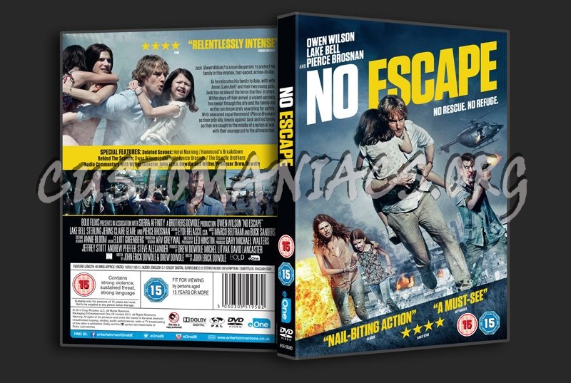 No Escape dvd cover
