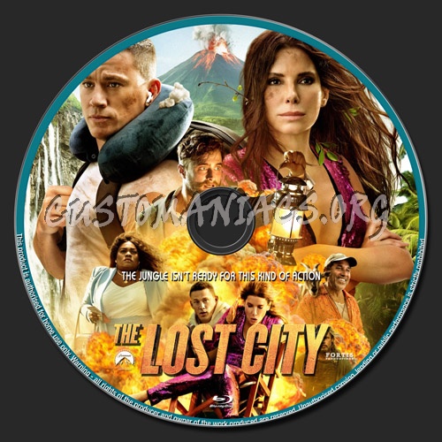 The Lost City blu-ray label