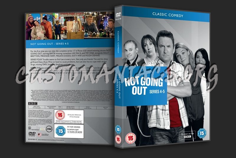 Not Going Out Series 4-5 dvd cover