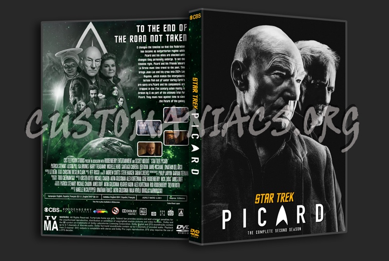 Star trek Picard Season 2 dvd cover