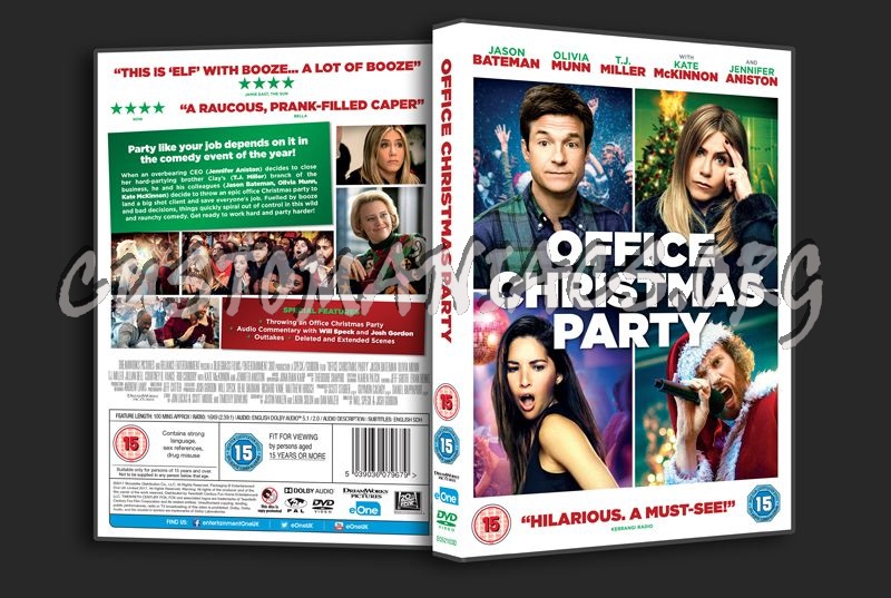 Office Christmas Party dvd cover