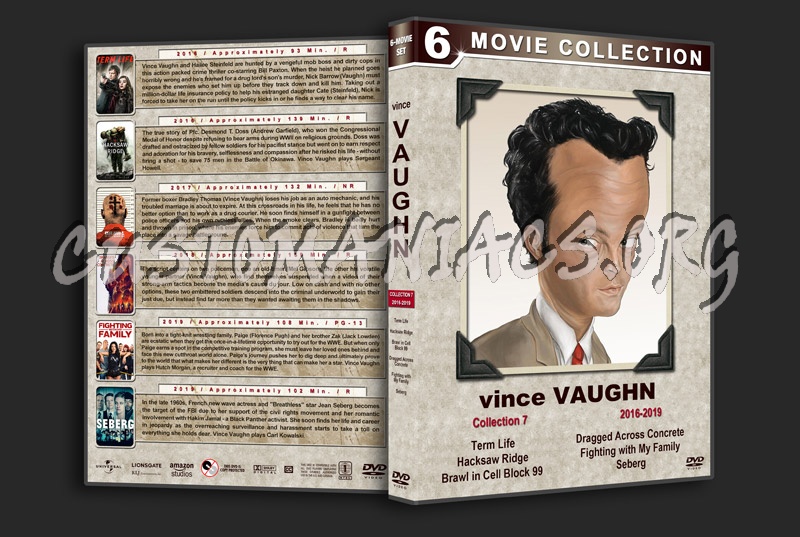 Vince Vaughn Filmography - Set 7 (2016-2019) dvd cover