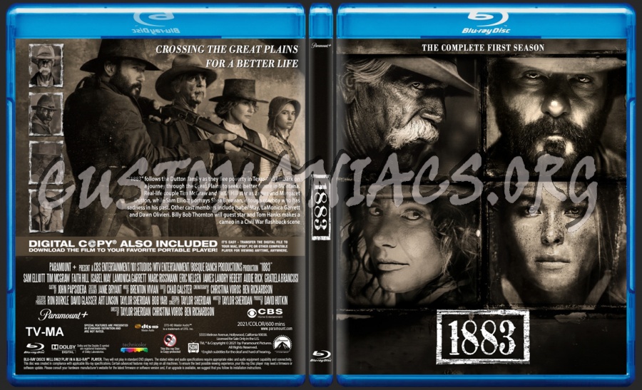 1883 Season 1 blu-ray cover