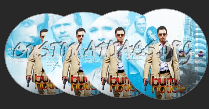 Burn Notice - Season 1 dvd label