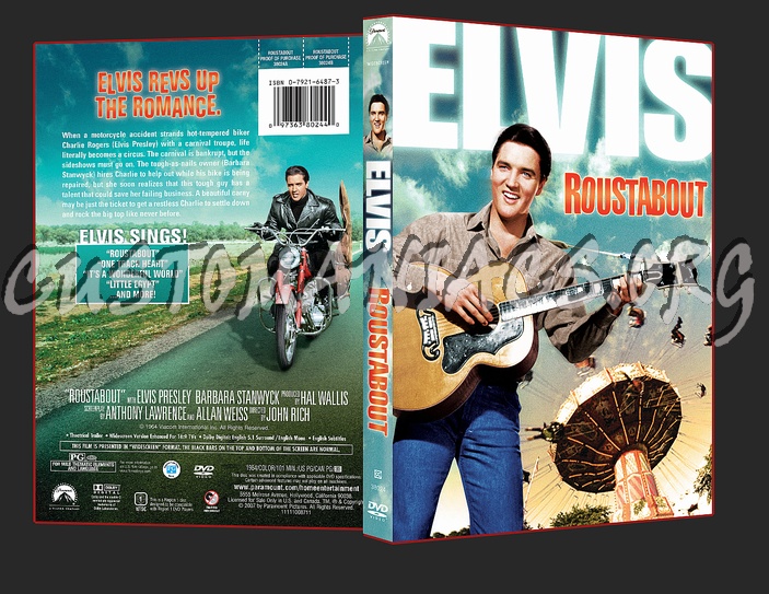 Elvis - Roustabout dvd cover