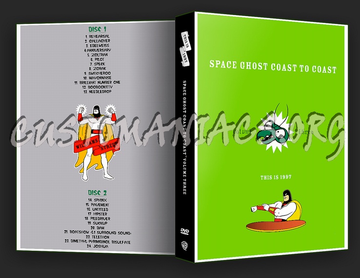 Spaceghost Season 3 dvd cover