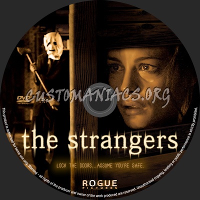 The Strangers dvd label