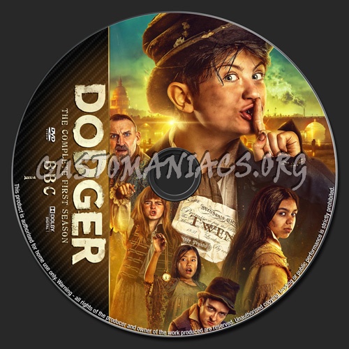 Dodger Season 1 dvd label