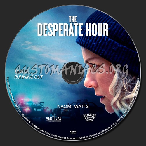 The Desperate Hour dvd label