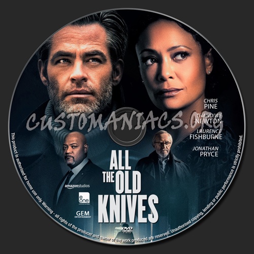 All The Old Knives dvd label
