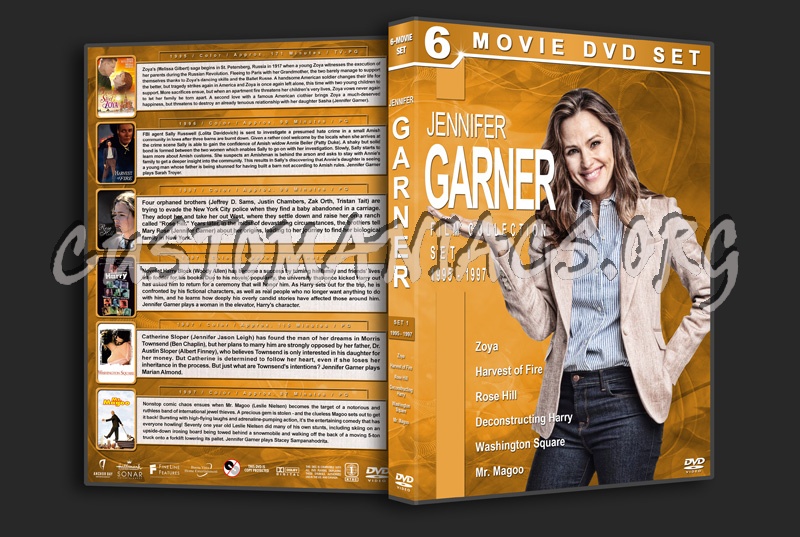 Jennifer Garner Filmography - Set 1 (1995-1997) dvd cover