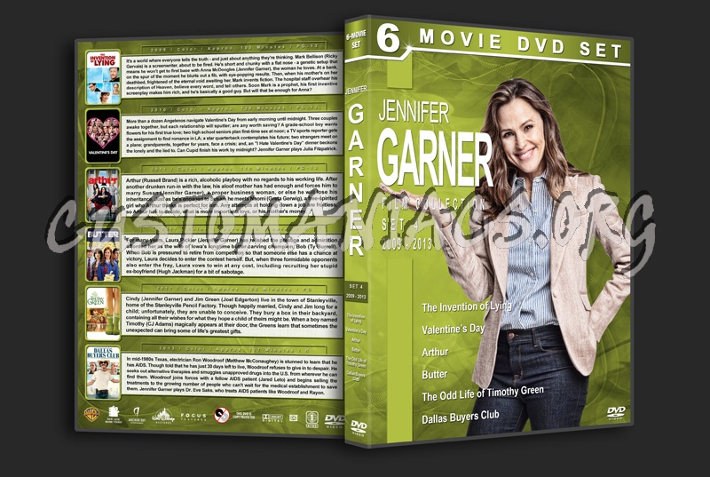 Jennifer Garner Filmography - Set 4 (2009-2013) dvd cover