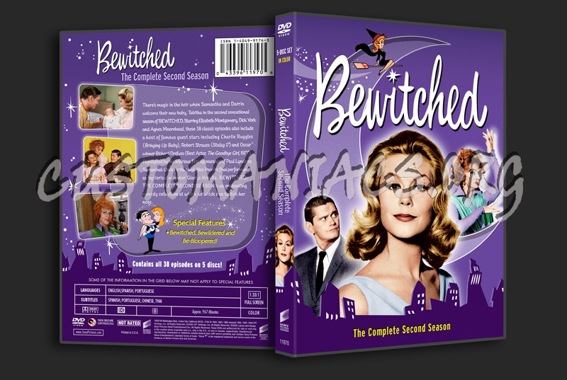 Bewitched - Season 2 dvd cover