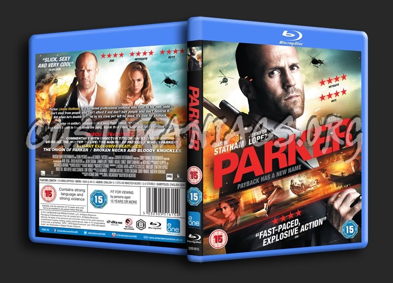 Parker blu-ray cover