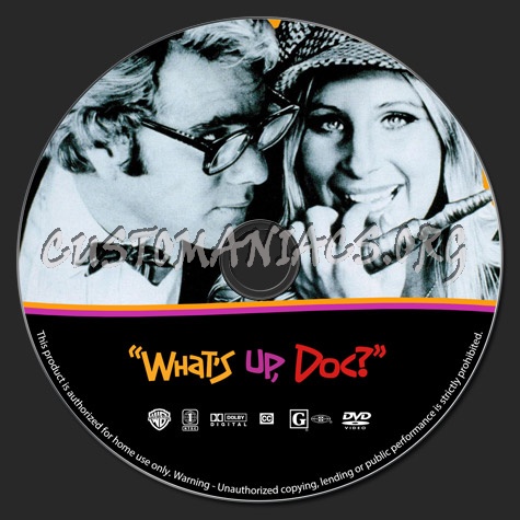 Whats Up, Doc? dvd label